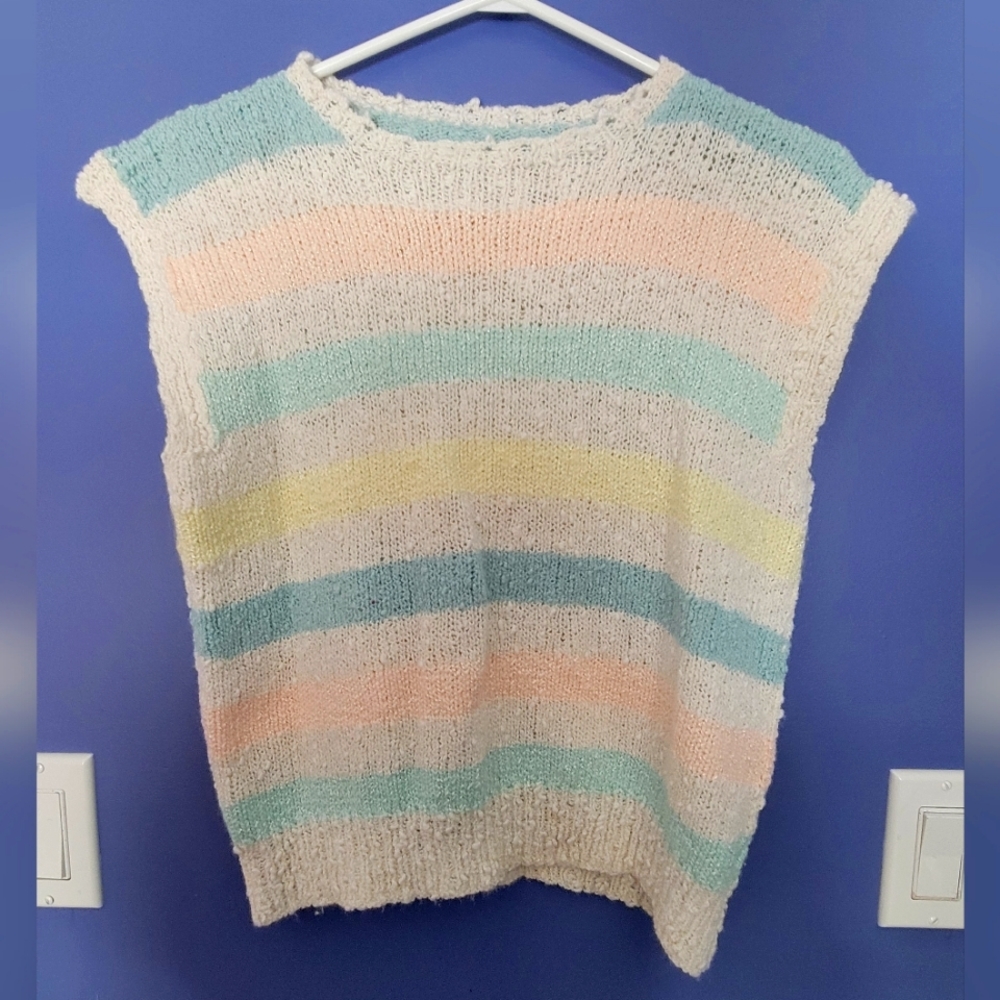 Pastel Sweatervest